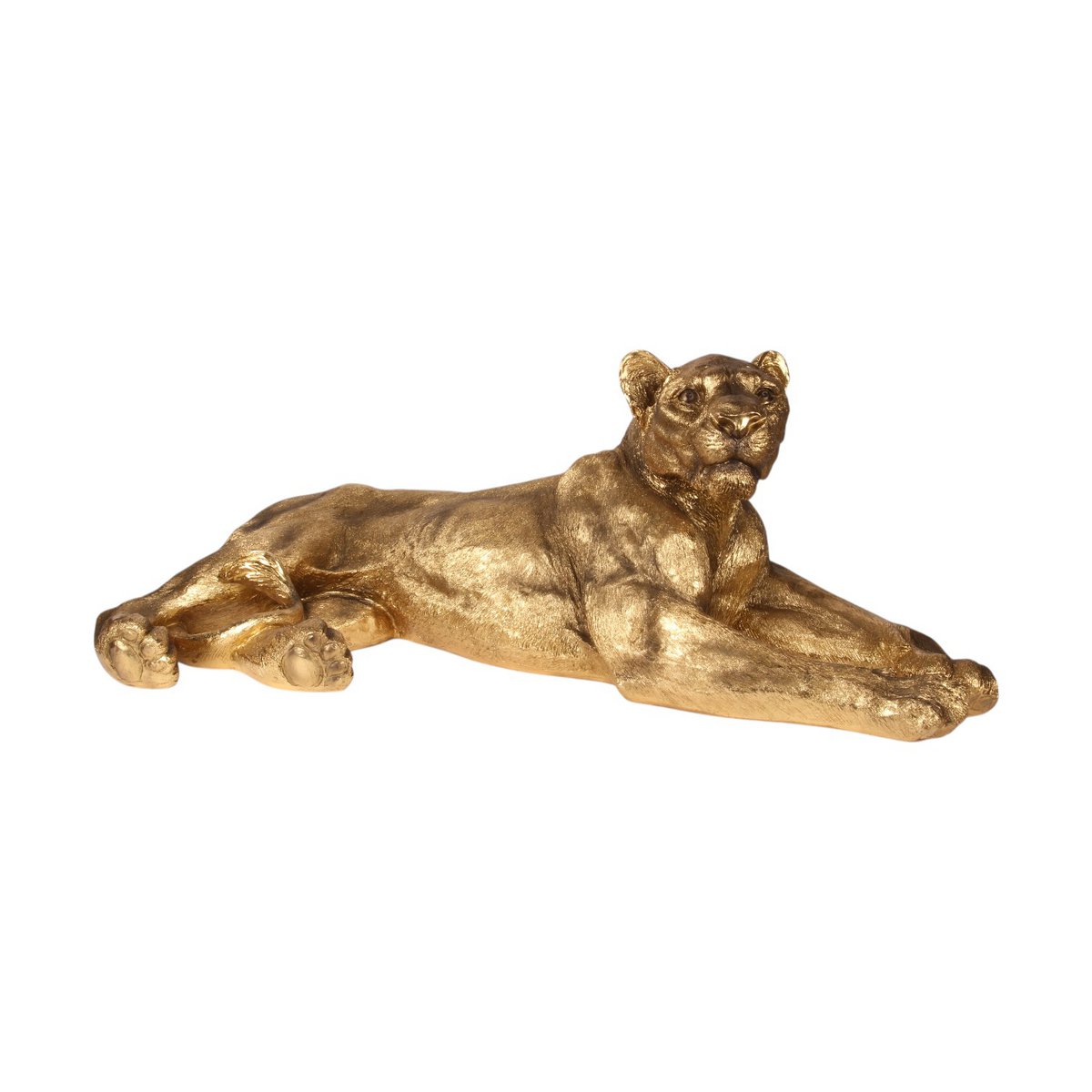 Dekor figura oroszlán 110 cm – arany