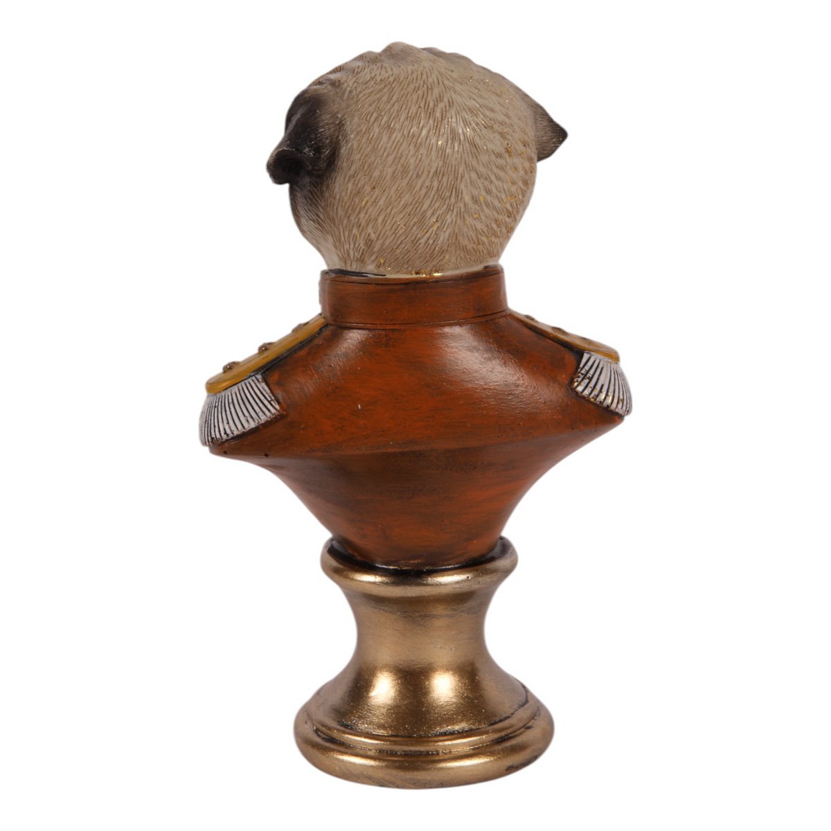 Barokk dekor figura kutya 17 cm