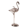 Flamingós dekor tárolódoboz 29 cm – ezüst