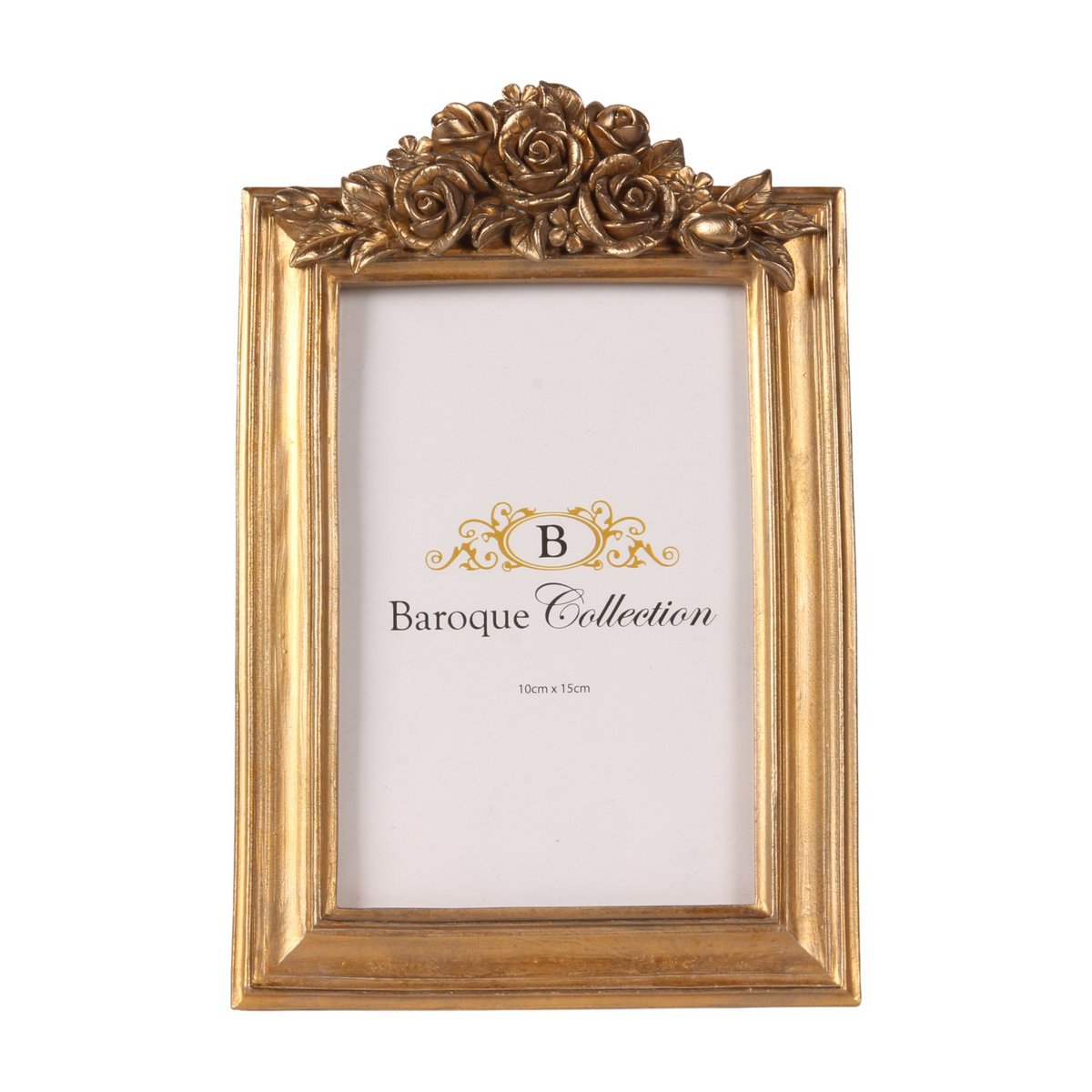 Vintage képkeret 10 × 15 cm – arany