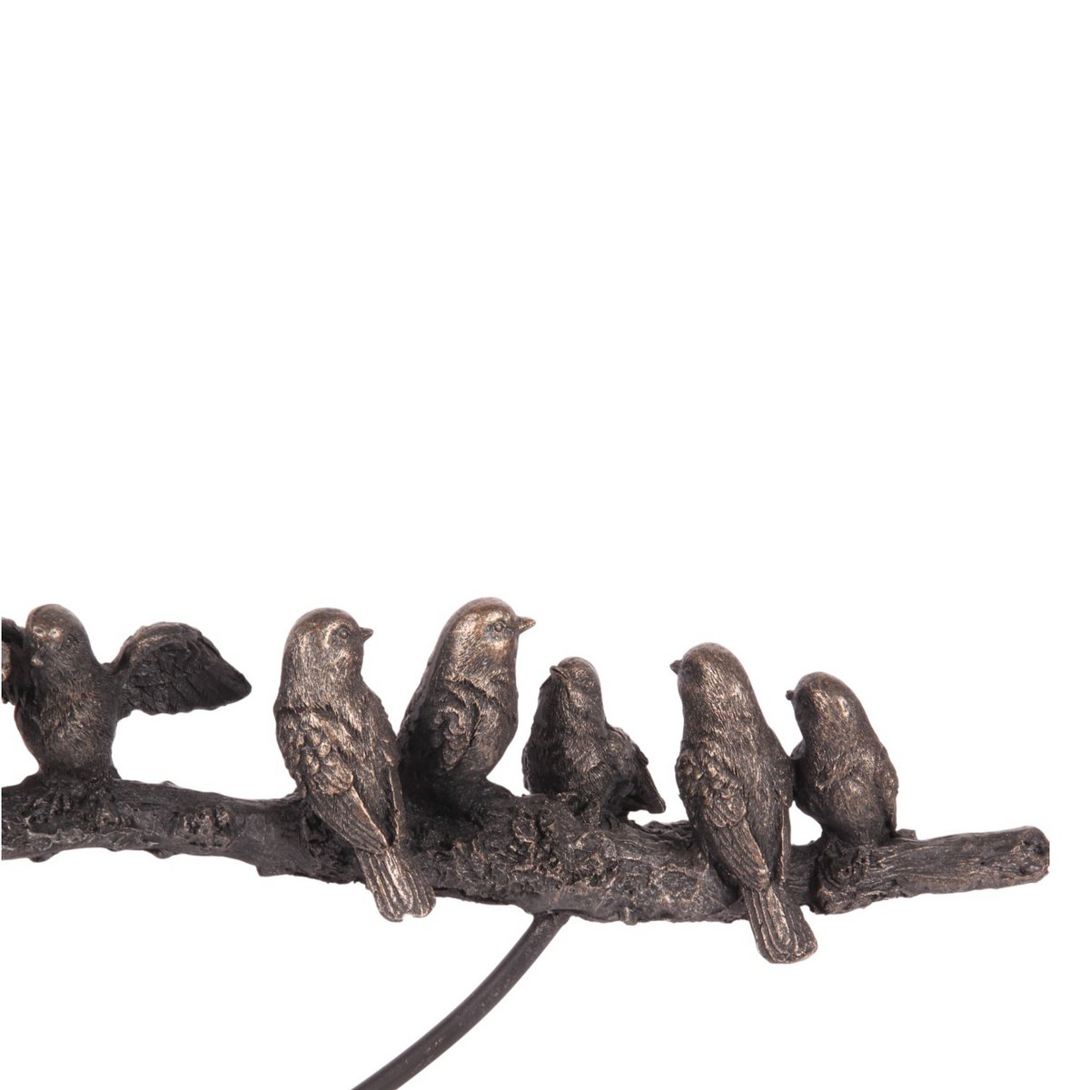 Madárpár 30 cm – arany