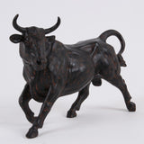 Dekor figura bika 20 cm – barna