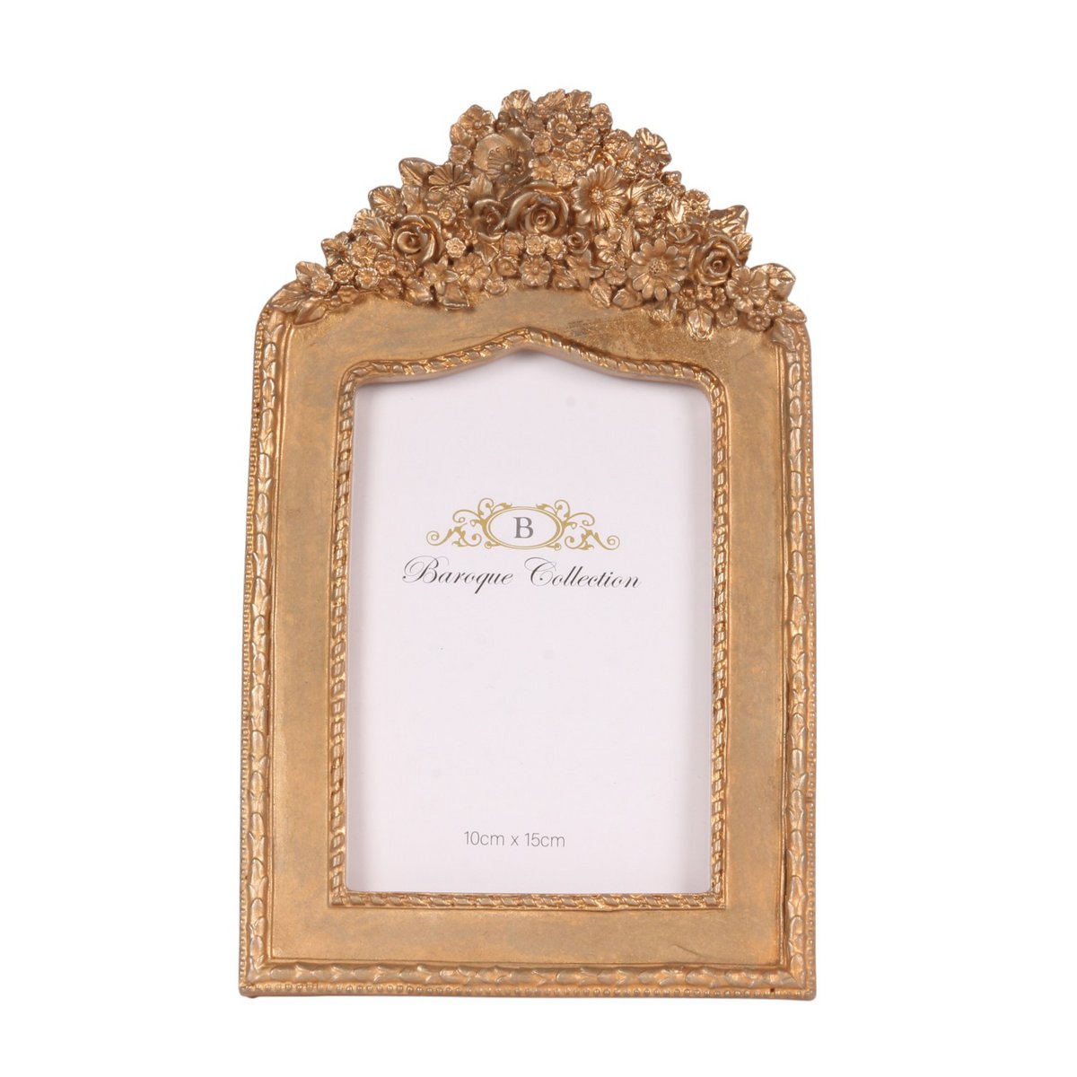 Vintage képkeret 10 × 15 cm – arany