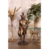 Dekor figura úr madárral 38 cm