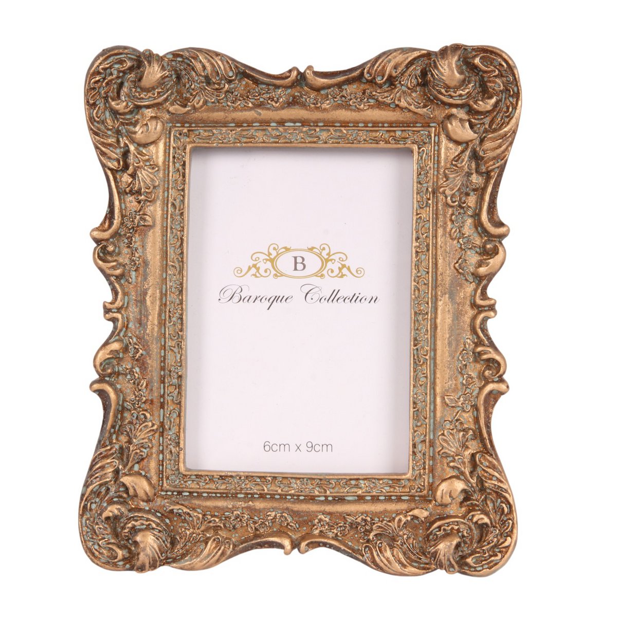 Vintage képkeret 6 × 9 cm – arany
