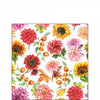 Őszi Virágmező háromrétegű papírszalvéta 25x25 cm 20 db-os