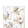 Tavaszi Virágos–madaras háromrétegű papírszalvéta 25x25 cm 20 db-os Busy birds