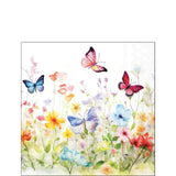 Pillangós papírszalvéta 25x25 cm 20 db-os háromrétegűButterflies in field