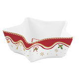 Karácsonyi porcelán csillag tál díszdobozban Christmas Tale Ø 15 cm