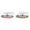 Porcelán csésze aljjal 240 ml 2 személyes díszdobozban Sweet Moments