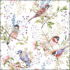 Tavaszi Virágos–madaras háromrétegű papírszalvéta 33x33 cm 20 db-os Busy birds