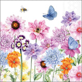 papírszalvéta 33x33 cm 20 db-os háromrétegű nyári virágos Sweet flowers
