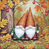 Papírszalvéta 33x33 cm 20 db-os Őszi törpék erdőben