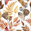 Papírszalvéta 33x33 cm 20 db-os Őszi Leaves and Feathers
