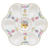 Spring Bloom húsvéti porcelán tojás kínáló tálca 21 cm díszdobozban