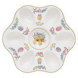 Spring Bloom húsvéti porcelán tojás kínáló tálca 21 cm díszdobozban