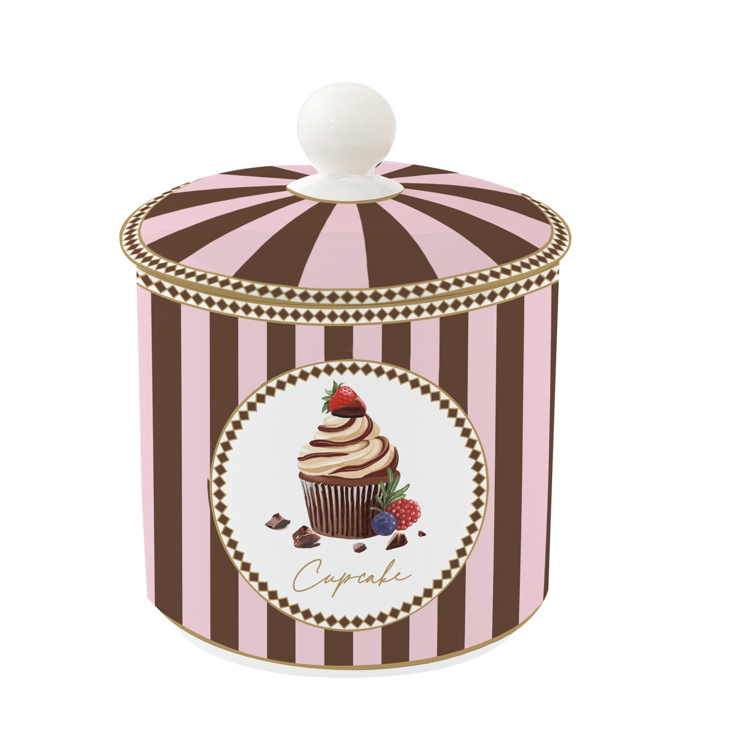 Porcelán kicsi keksztároló 10,5x13 cm díszdobozban Sweet Moments