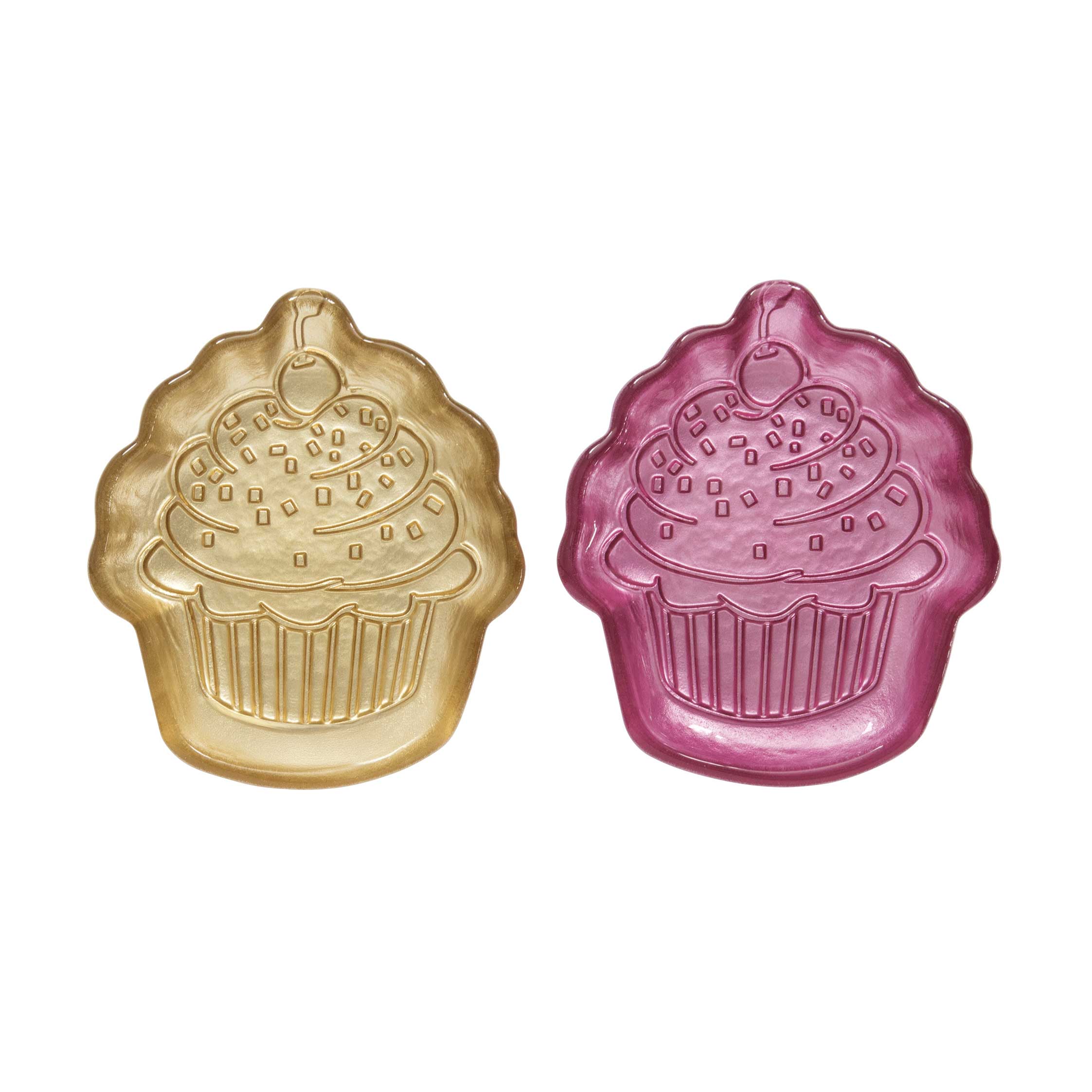 Karácsonyi Üvegtál szett 2 db-os muffin forma díszdobozban Sweet Christmas