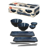 Porcelán 8 részes sushi kínáló szett FUTARI