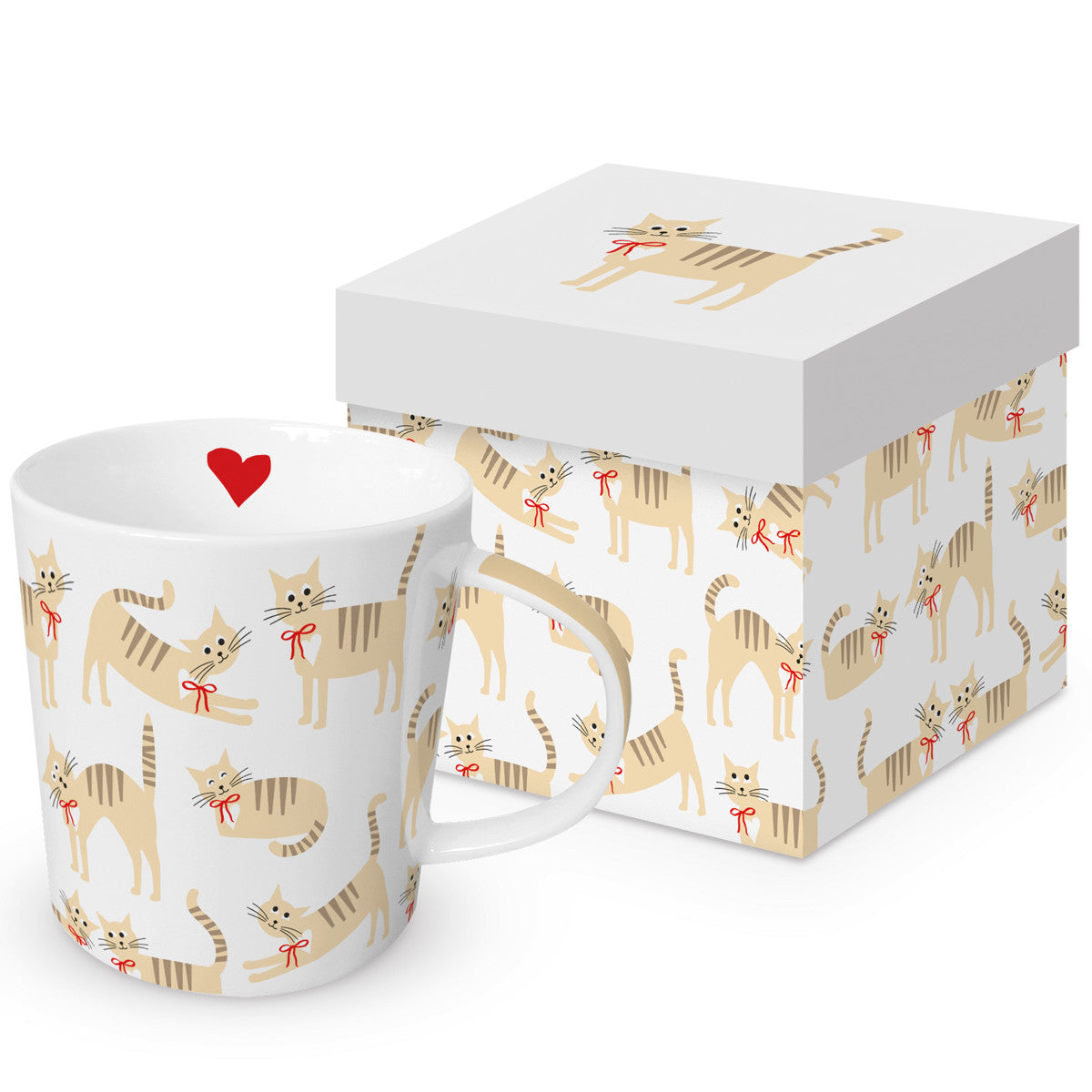 Cicás Porcelán bögre 400 mk dobozban Cat Story