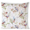 Tavaszi Virágos–madaras pamut párnahuzat 40x40 cm Busy birds