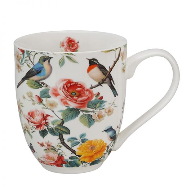 Madaras porcelán nagyméretű jumbo bögre - 1 literes