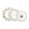 Spring Bloom húsvéti porcelán 18 részes nyuszis étkészlet