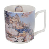 Magnólia virágos porcelán bögre MODERN CITY OF MAGNOLIAS
