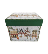 Karácsonyi porcelán csésze 270 ml 2 személyes Christmas Village