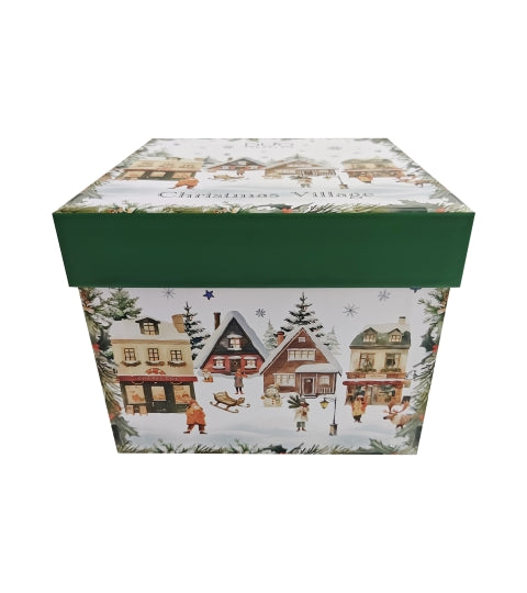 Karácsonyi porcelán csésze 270 ml 2 személyes Christmas Village