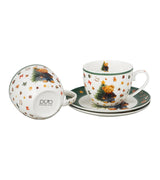 Karácsonyi macis porcelán csésze 270 ml 2 személyes dobozban Teddy Noel