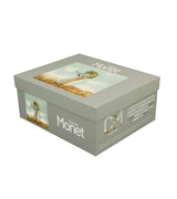Porcelán csésze + alj 270 ml 2 személyes dobozban Monet Hölgy esernyővel