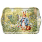 Húsvéti nyuszis műanyag konyhai kis tálca 13x21 cm Mister Rabbit