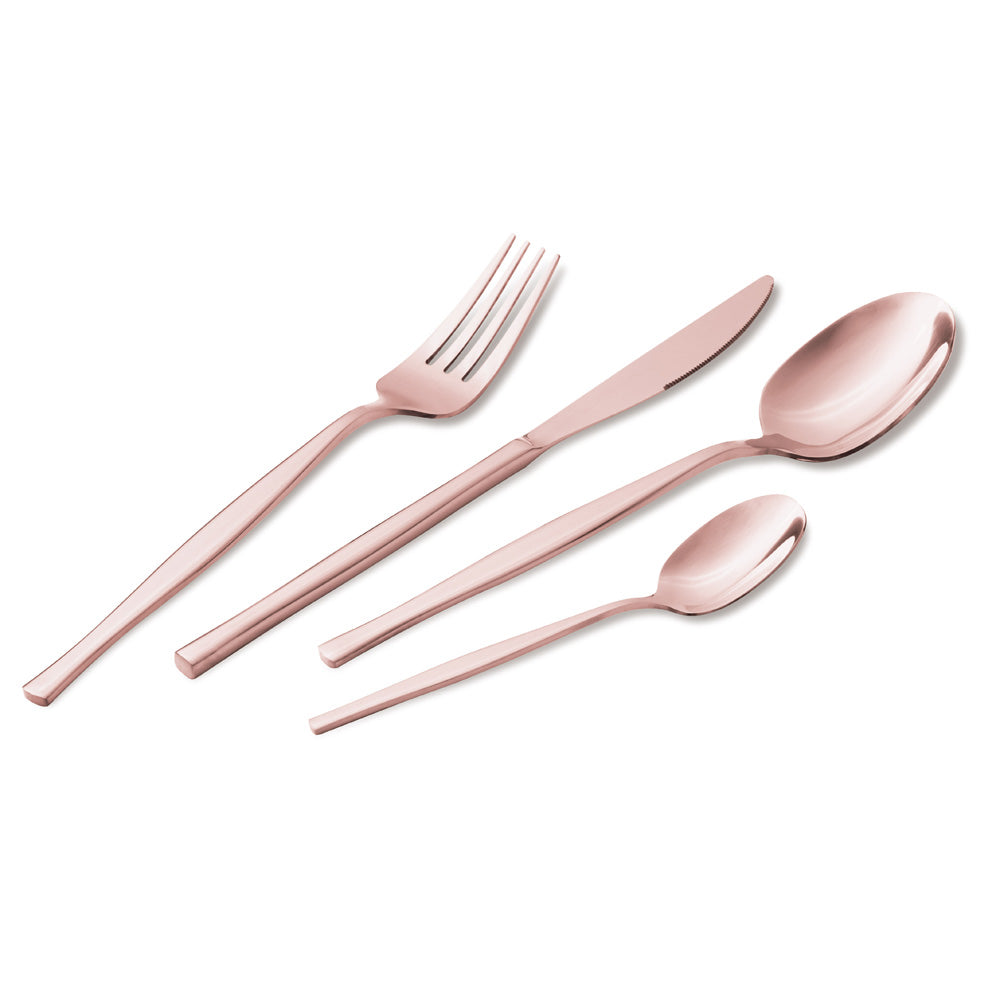 24 darabos evőeszköz készlet rose gold Berlinger Haus Taupe Collection