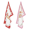 Karácsonyi mézeskalács pamut konyharuha 2 db Sweet Christmas 70x50 cm
