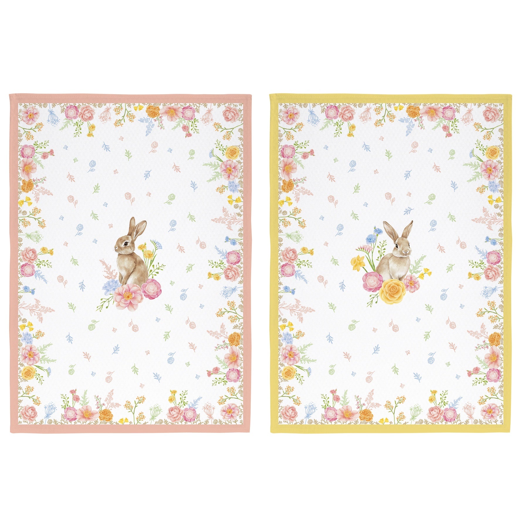 Húsvéti nyuszis Konyharuha szett 2 db-os 50x70 cm 100% pamut