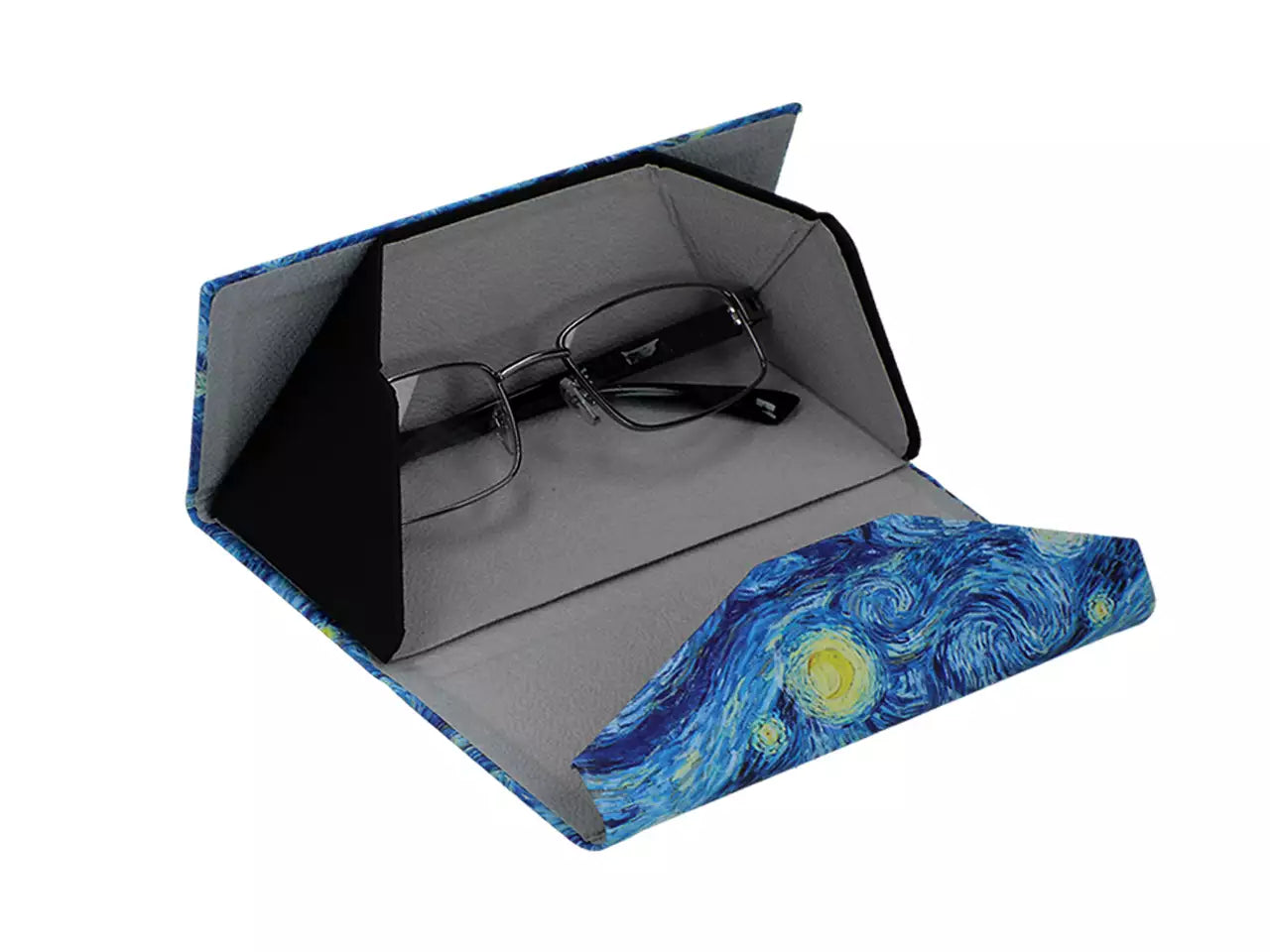 Összehajtható műanyag szemüvegtok van Gogh Csillagos éj