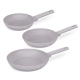 3 részes serpenyő szett Indukciós tapadásmentes Berlinger Haus Taupe Collection