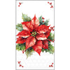 Karácsonyi mikulásvirág mintás GT szalvéta 15 db-os Festive Poinsettia