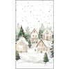 Karácsonyi havas házak mintás GT szalvéta 15 db-os Snowy Houses
