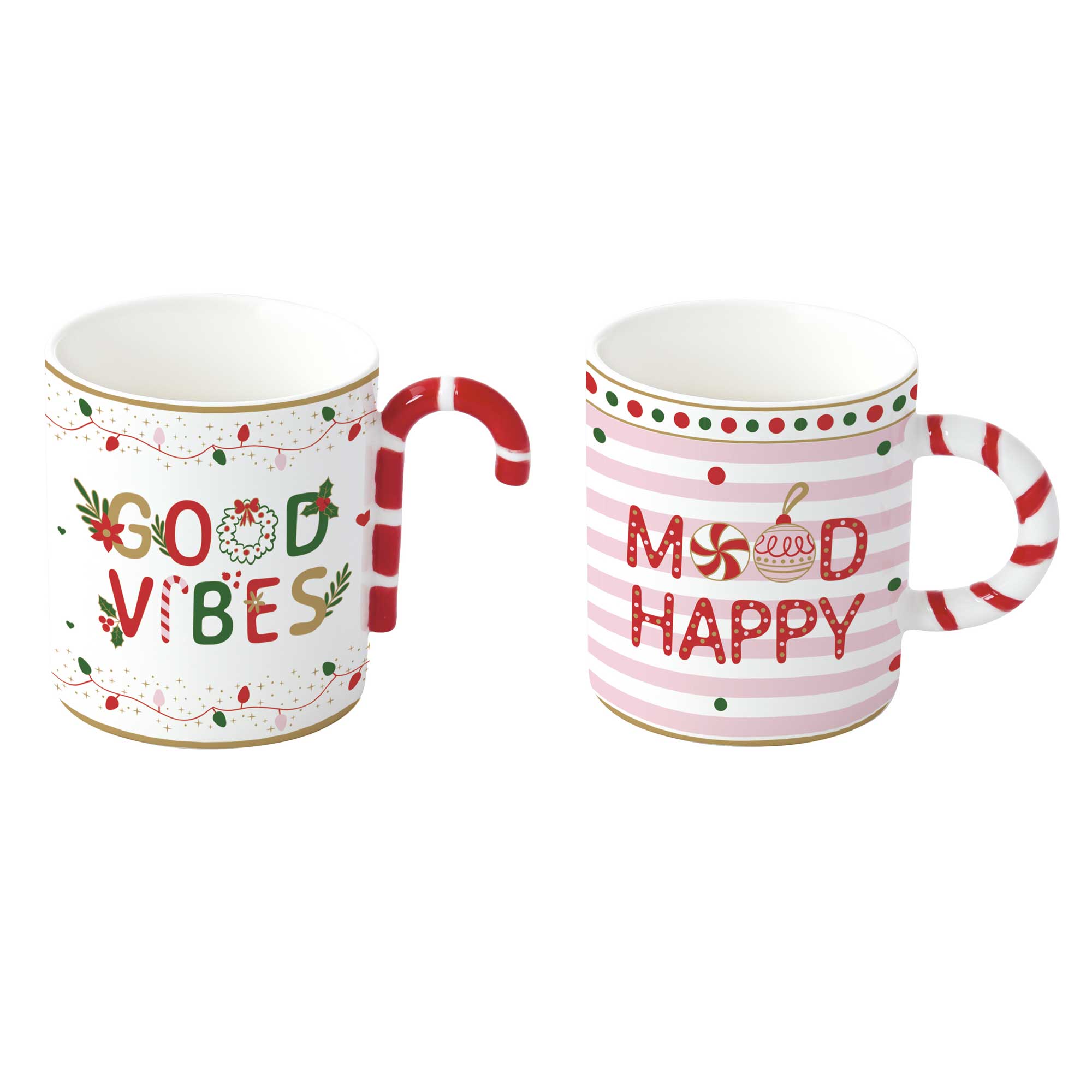 Karácsonyi Porcelán bögre szett 2 db-os 350 ml díszdobozban Christmas Twist