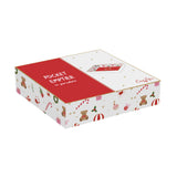 Karácsonyi Porcelán kis kínáló tálka 14x11 cm díszdobozban Christmas Twist