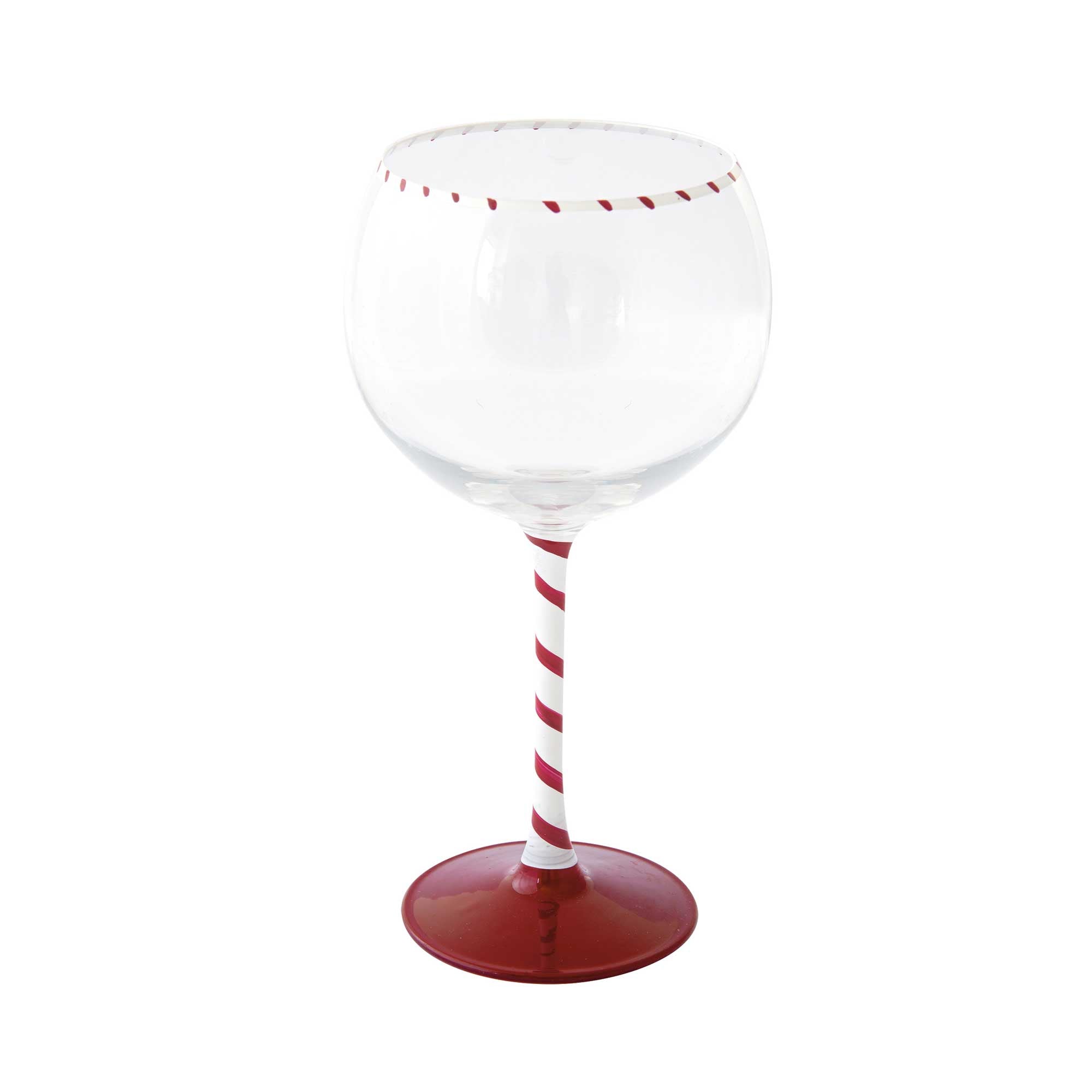 Karácsonyi koktél / Gines üveg pohár 500 ml díszdobozban Christmas Twist