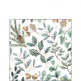 Karácsonyi háromrétegű papírszalvéta 25x25 cm 20 db Collection of Leaves
