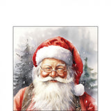 Karácsonyi télapós háromrétegű papírszalvéta 25x25 cm 20 db Happy Santa