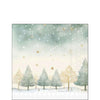 Karácsonyi csillagos mintás szalvéta 25x25 cm 20 db-os Starry Sky