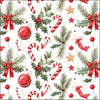 Karácsonyi háromrétegű papírszalvéta 33x33 cm 20 db-os Christmas Elements
