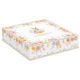 Húsvéti nyuszis porcelán desszertes tányér 21 cm Trés Jolie 4 db szett díszdobozban