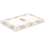 Húsvéti nyuszis porcelán ovális kínálótálca 32x21 cm díszdobozban