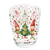 Karácsonyi manós vizespohár 250 ml Elves by the Tree